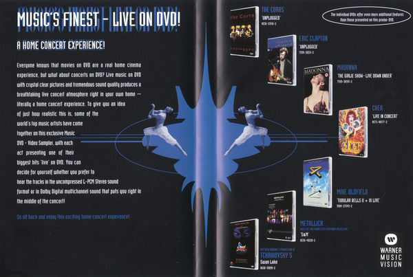 Various : Music DVD - Video Sampler (DVD-V, Promo, Smplr, Multichannel, PAL, DVD)