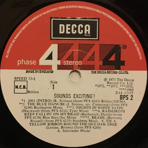Various : Sounds Exciting! (LP, Comp)
