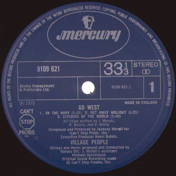 Village People : Go West (LP, Album)