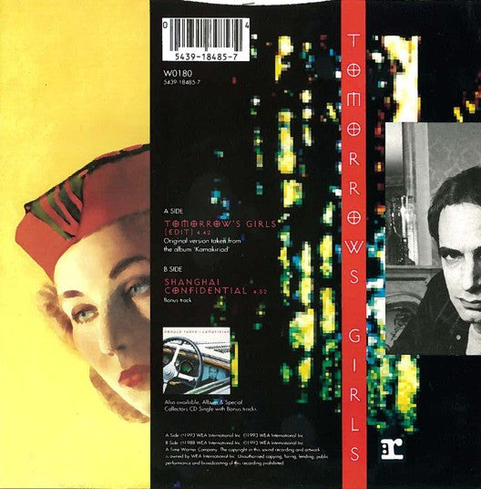 Donald Fagen : Tomorrow's Girls (7", Single)