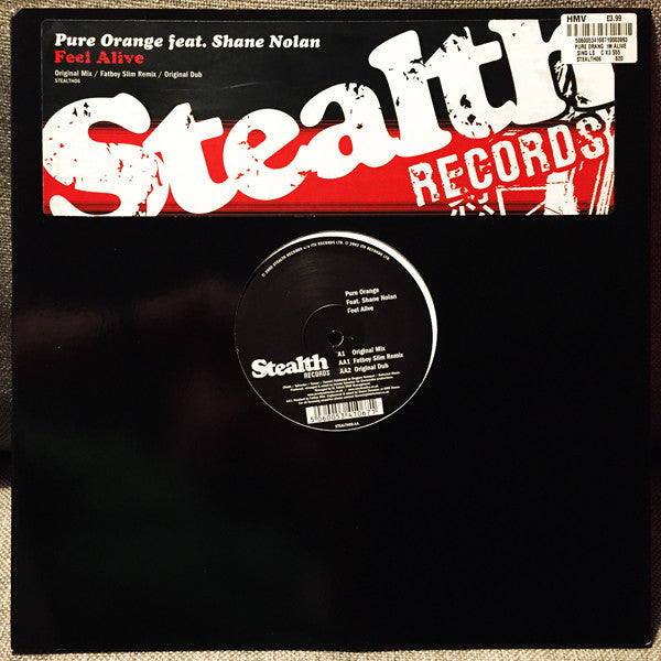 Pure Orange Feat. Shane Nolan : Feel Alive (12")