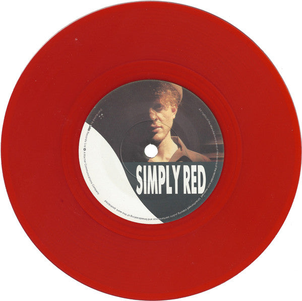 Simply Red : Jericho (7", Single, Ltd, Red)