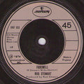 Rod Stewart : Farewell (7", Single)