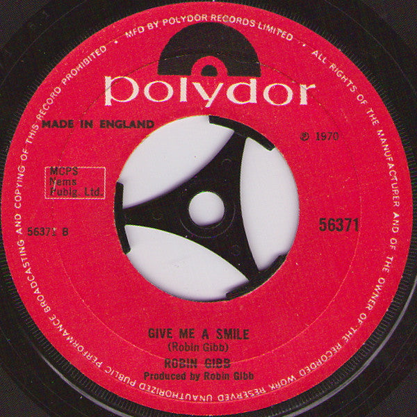 Robin Gibb : August October (7", Single)