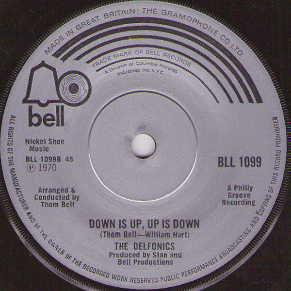 The Delfonics : Didn't I (Blow Your Mind This Time) (7", Single, Sol)