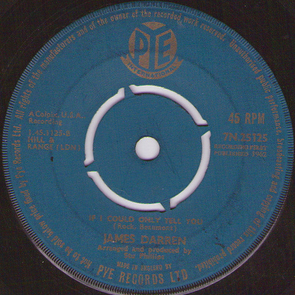 James Darren : Her Royal Majesty (7", Single)