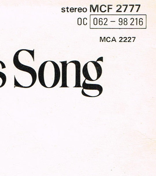 Neil Diamond : And The Singer Sings His Song (LP, Comp)
