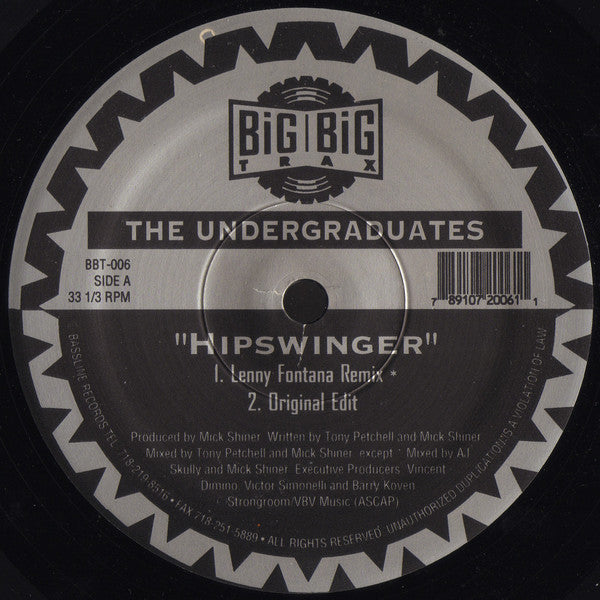 Undergraduates : Hipswinger (12")