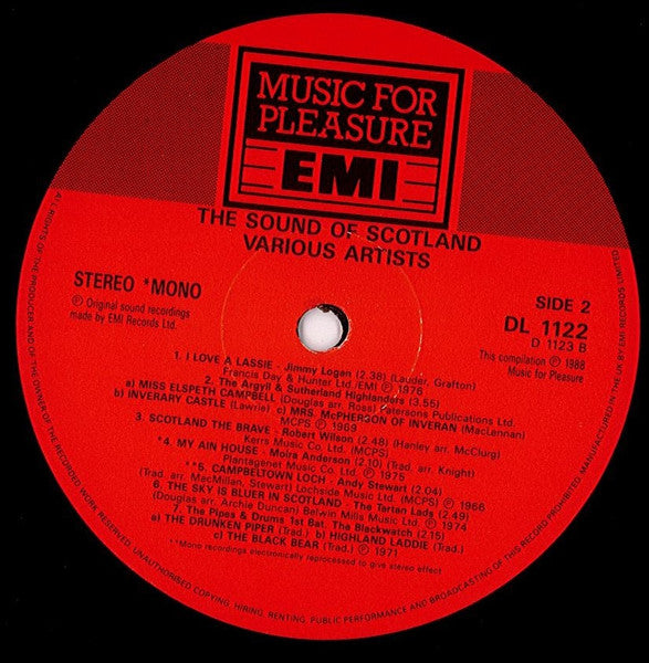 Various : The Sounds Of Scotland (2xLP, Comp, Mono)