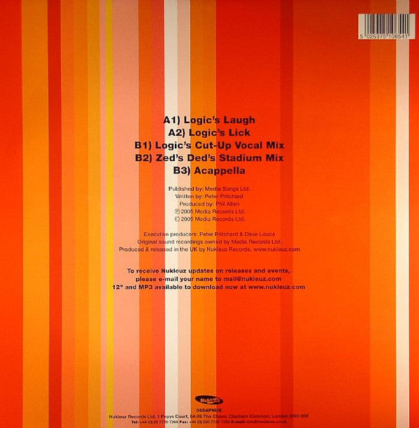 Cracked Logic Vs Zed's Ded : Let's Do It (Hola/¿Qué Pasa?) (12")