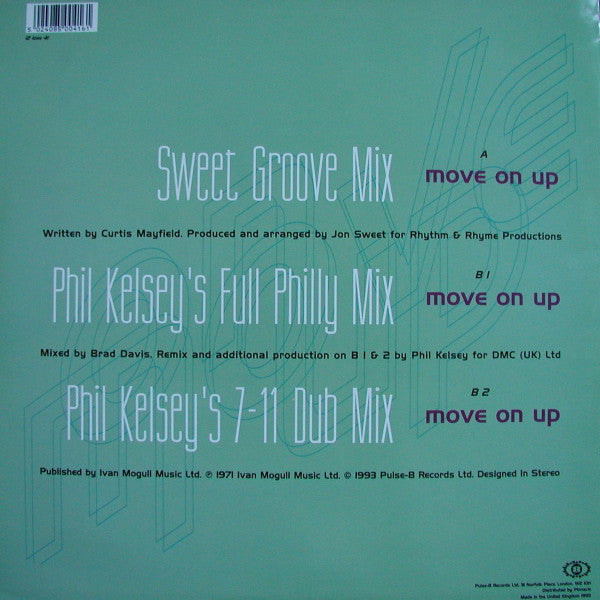Sue Chaloner : Move On Up (12")
