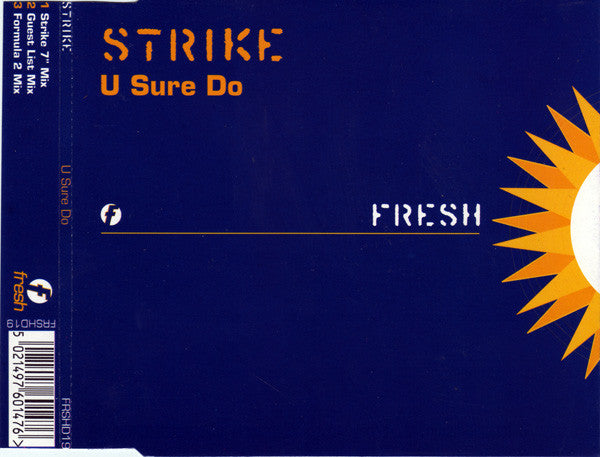 Strike : U Sure Do (CD, Single)
