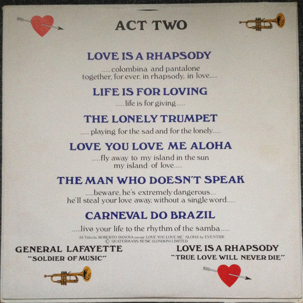General Lafayette : Love Is A Rhapsody (LP)