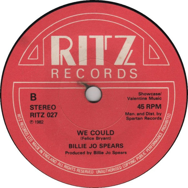 Billie Jo Spears : Apologizing Roses (7", Single)