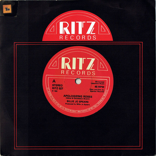 Billie Jo Spears : Apologizing Roses (7", Single)