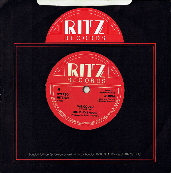 Billie Jo Spears : Apologizing Roses (7", Single)