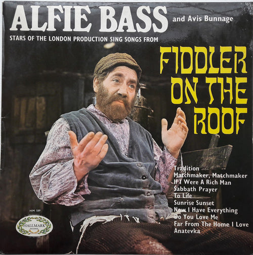 Alfie Bass And Avis Bunnage : Fiddler On The Roof (LP, Album)