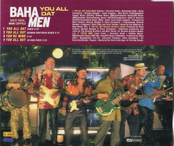 Baha Men : You All Dat (CD, Single, Enh)