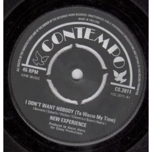 New Experience (2) : I Don't Want Nobody (To Waste My Time) (7")