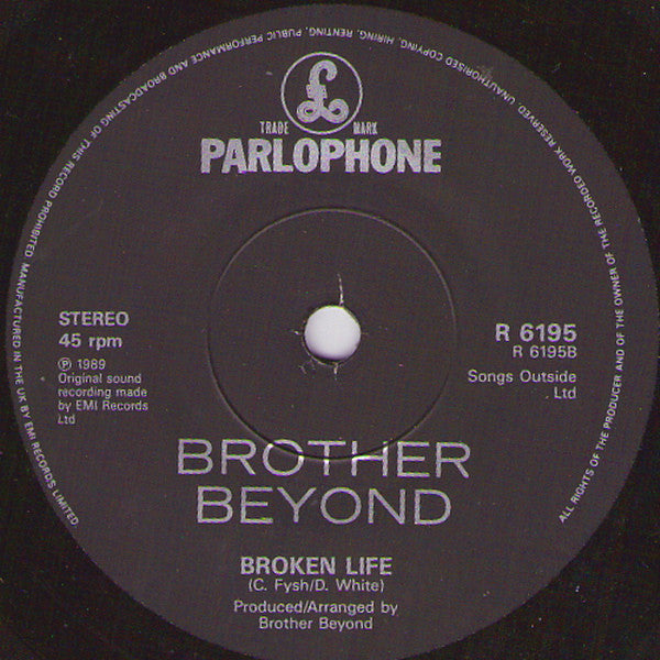 Brother Beyond : Be My Twin (New Mix) (7", Single, Ltd)