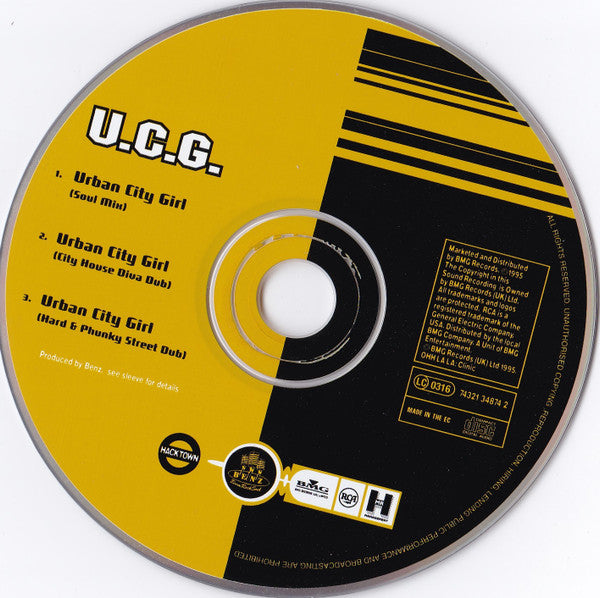 Benz : Urban City Girl (CD, Single, Ltd, CD2)