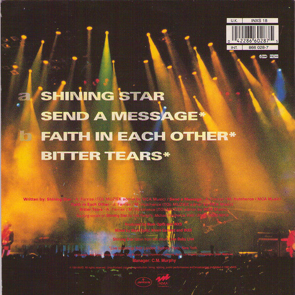 INXS : Shining Star (7", Single, Pap)