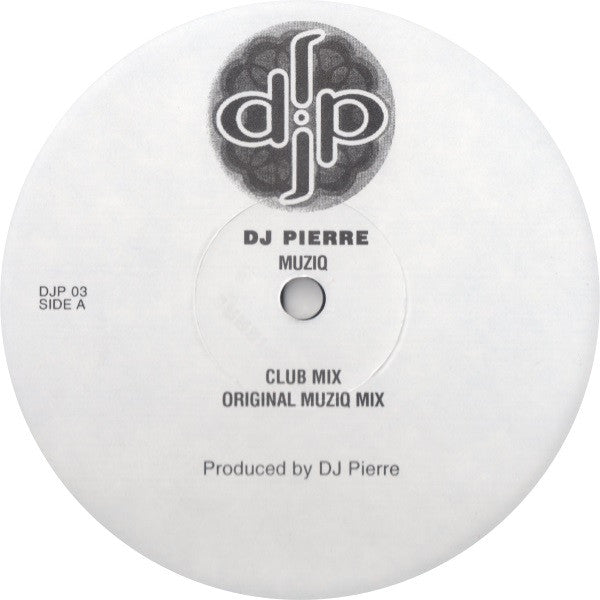 DJ Pierre : Muziq (12", Promo)