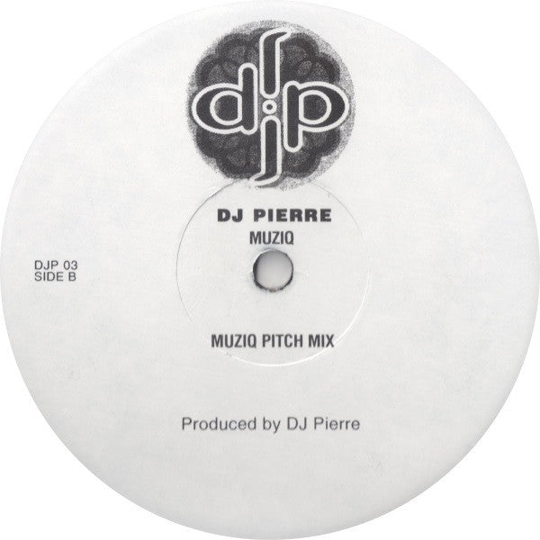 DJ Pierre : Muziq (12", Promo)