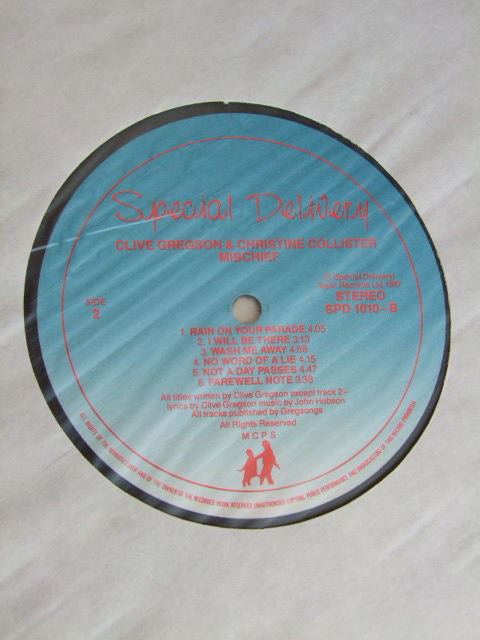 Clive Gregson & Christine Collister* : Mischief (LP, Album)