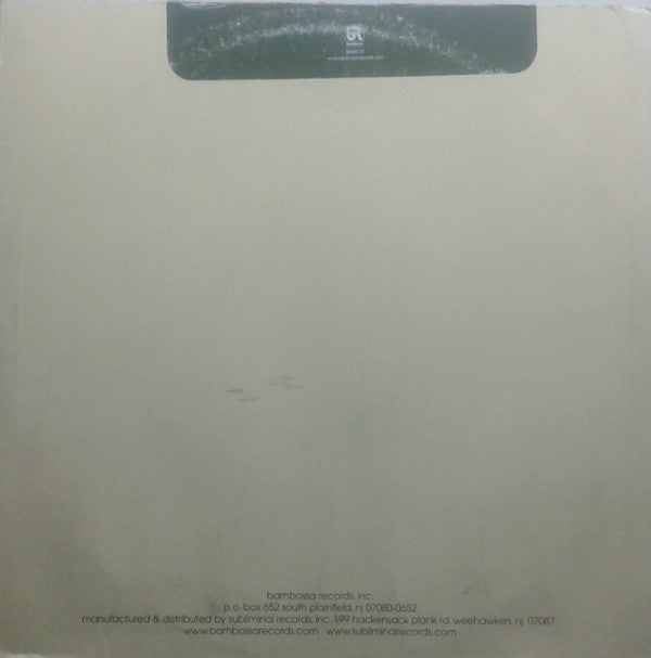 DJ Manny Groove : Back 2 Face U (12")