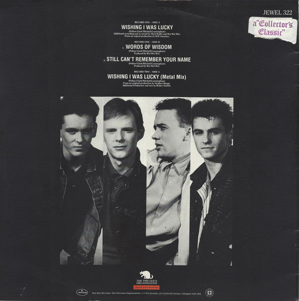 Wet Wet Wet : Wishing I Was Lucky (2x12", Single, Ltd)