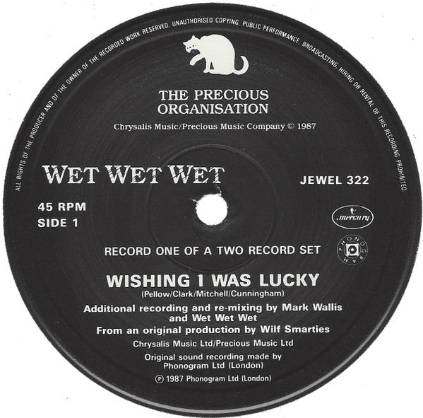Wet Wet Wet : Wishing I Was Lucky (2x12", Single, Ltd)