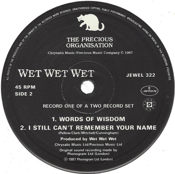 Wet Wet Wet : Wishing I Was Lucky (2x12", Single, Ltd)