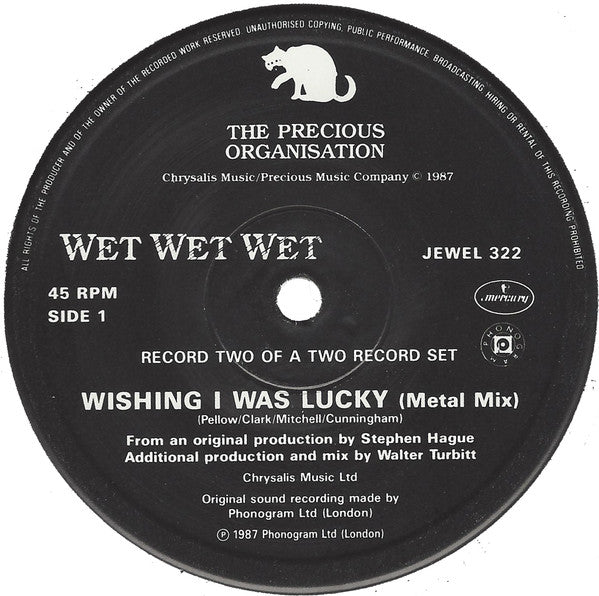 Wet Wet Wet : Wishing I Was Lucky (2x12", Single, Ltd)