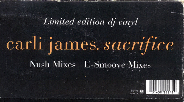 Carli James : Sacrifice (12", Ltd)