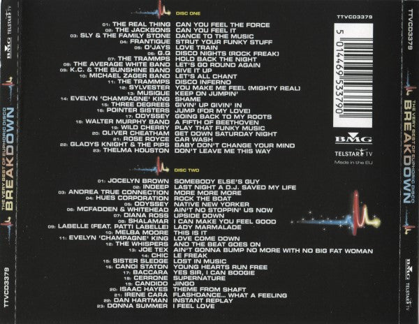 Various : The Very Best Of Euphoric Disco Breakdown (2xCD, Mixed)