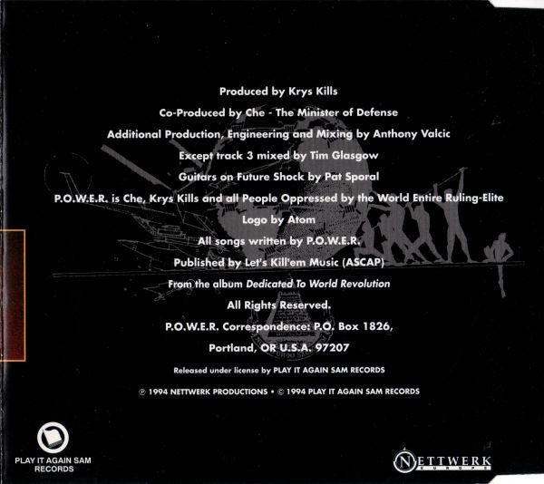P.O.W.E.R. : Power To The People (CD, Single)