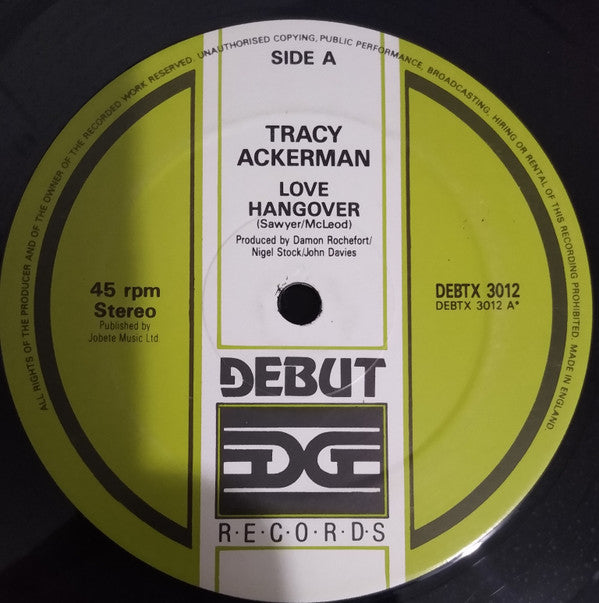 Tracy Ackerman : Love Hangover (12")
