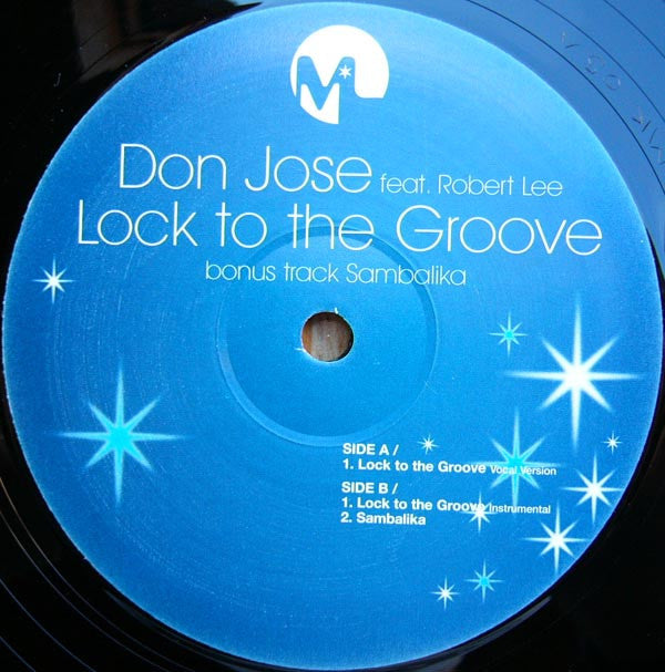 Don José Feat. Robert Lee (38) : Lock To The Groove (12")