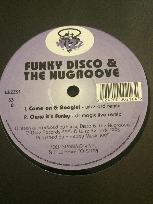 Funky Disco & Nu Groove : Come On & Boogie! (12")