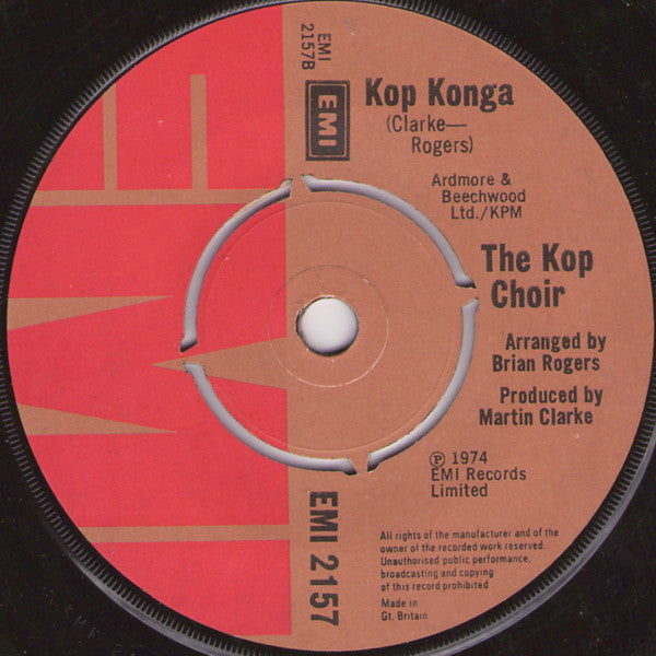 The Kop Choir : Let's All Go To Wembley (7", Single)