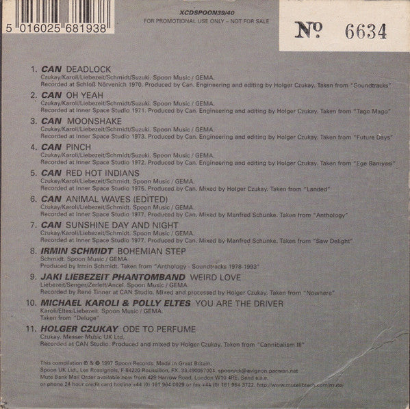 Can : Can (CD, Comp, Num, Promo)