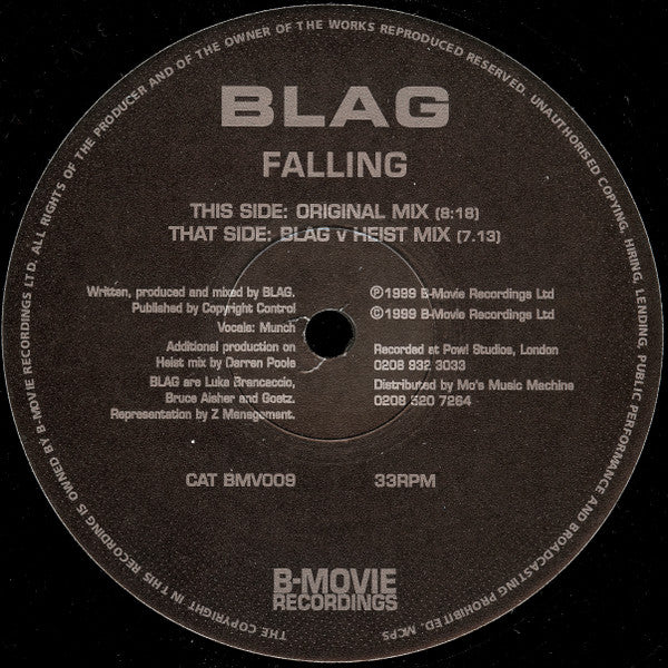 Blag : Falling (12")