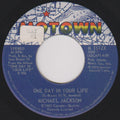Michael Jackson : One Day In Your Life / Take Me Back (7", Single, RE)