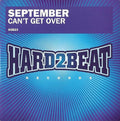 September : Can't Get Over (CD, Single, Promo)