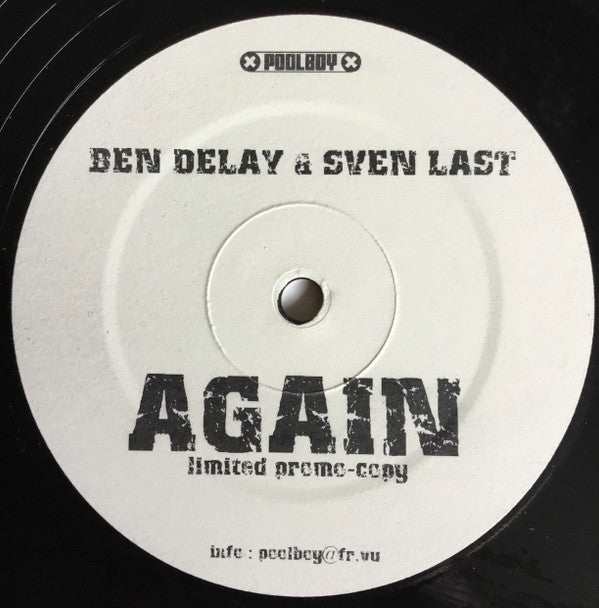 Ben Delay & Sven Last : Again (12", S/Sided, Promo)