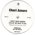 Cherie Amore : I Don't Want Nobody (Tellin' Me What To Do) (2x12", Promo)