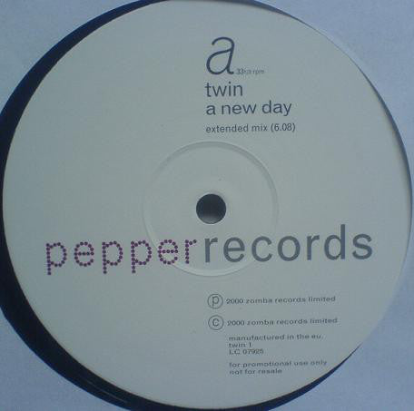 Twin : A New Day (12", Promo)
