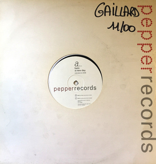 Twin : A New Day (12", Promo)