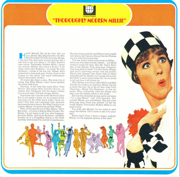 Various : Thoroughly Modern Millie (LP, Mono)
